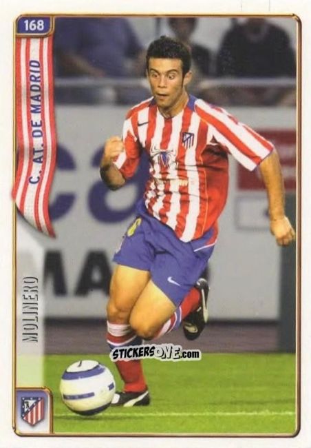 Figurina Molinero - Las Fichas De La Liga 2004-2005 n. 168 - Mundicromo