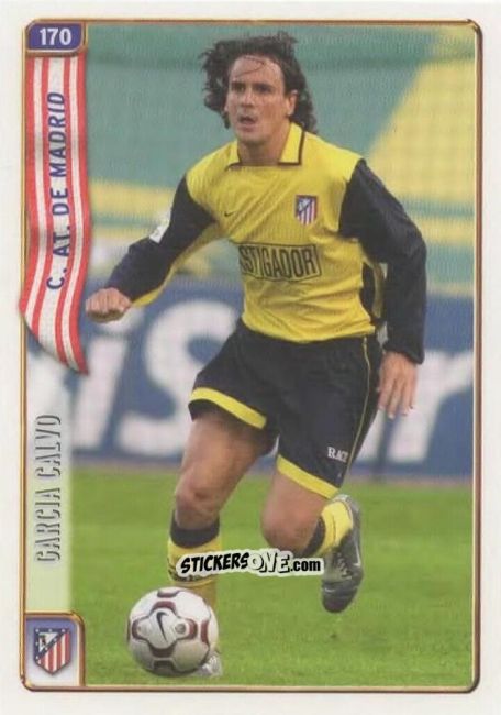 Cromo G. Calvo - Las Fichas De La Liga 2004-2005 n. 170 - Mundicromo