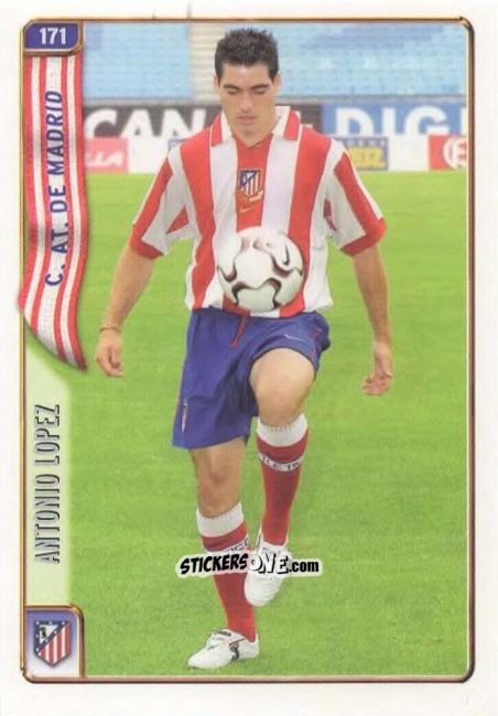 Cromo A. López - Las Fichas De La Liga 2004-2005 n. 171 - Mundicromo
