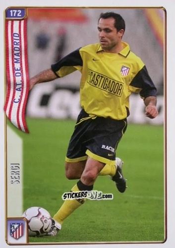 Sticker Sergi - Las Fichas De La Liga 2004-2005 n. 172 - Mundicromo