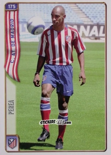 Cromo Perea - Las Fichas De La Liga 2004-2005 n. 175 - Mundicromo