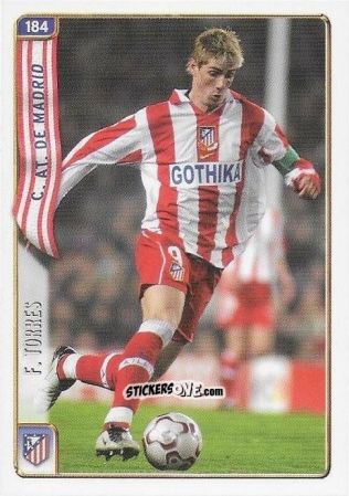Sticker F. Torres - Las Fichas De La Liga 2004-2005 n. 184 - Mundicromo
