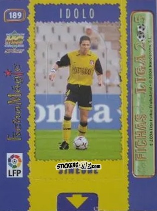 Cromo Simeone - Las Fichas De La Liga 2004-2005 n. 189 - Mundicromo
