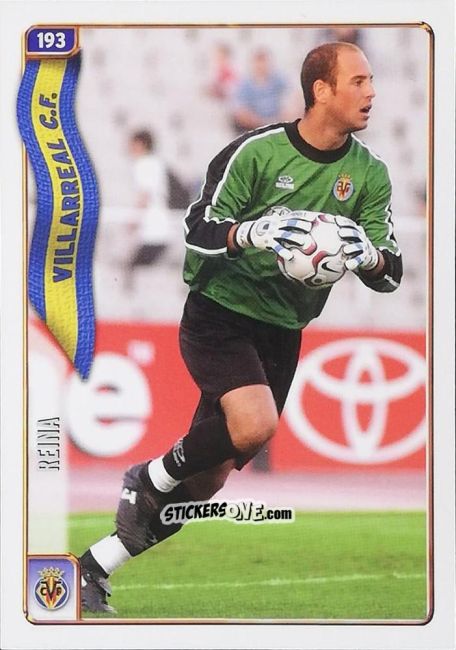 Sticker Reina - Las Fichas De La Liga 2004-2005 n. 193 - Mundicromo