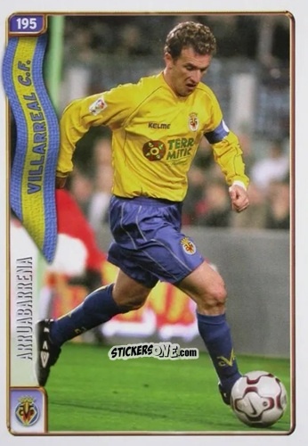 Cromo Arruabarrena - Las Fichas De La Liga 2004-2005 n. 195 - Mundicromo