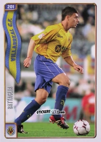 Sticker Battaglia - Las Fichas De La Liga 2004-2005 n. 201 - Mundicromo