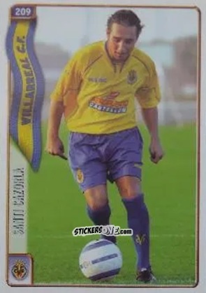 Cromo S. Cazorla - Las Fichas De La Liga 2004-2005 n. 209 - Mundicromo