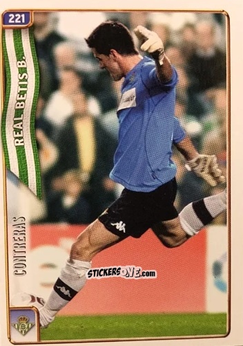 Cromo Contreras - Las Fichas De La Liga 2004-2005 n. 221 - Mundicromo