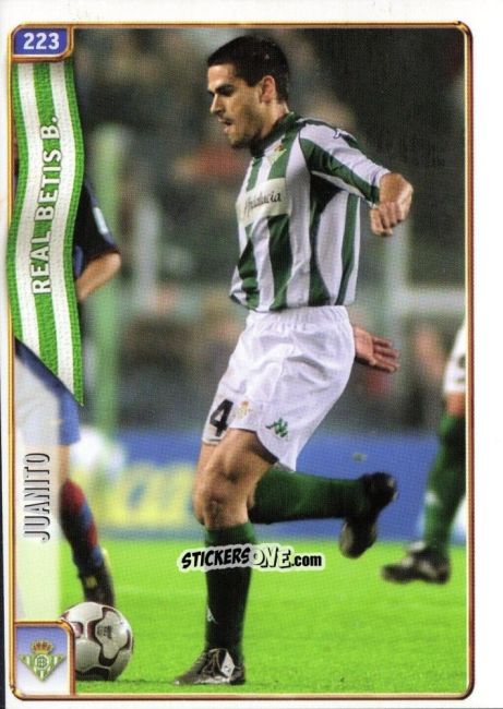 Sticker Juanito - Las Fichas De La Liga 2004-2005 n. 223 - Mundicromo