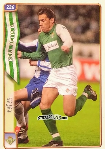 Cromo Cañas - Las Fichas De La Liga 2004-2005 n. 226 - Mundicromo