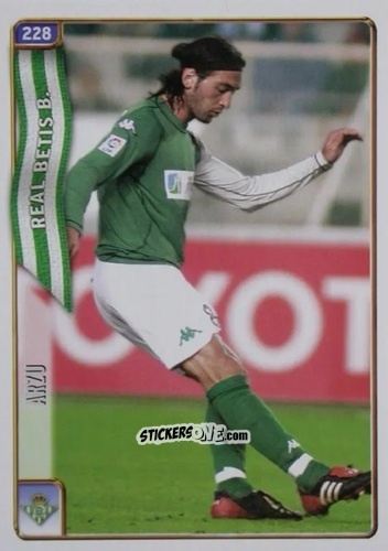 Sticker Arzu - Las Fichas De La Liga 2004-2005 n. 228 - Mundicromo