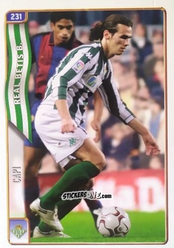 Figurina Capi - Las Fichas De La Liga 2004-2005 n. 231 - Mundicromo