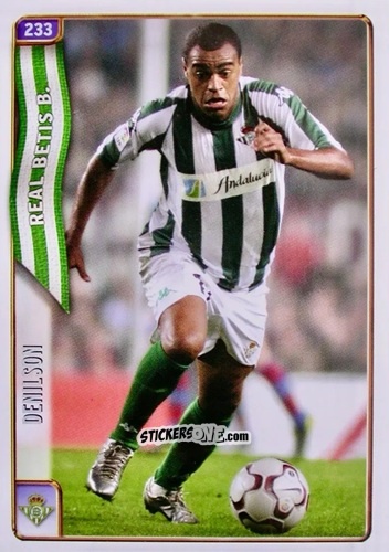 Figurina Denilson - Las Fichas De La Liga 2004-2005 n. 233 - Mundicromo