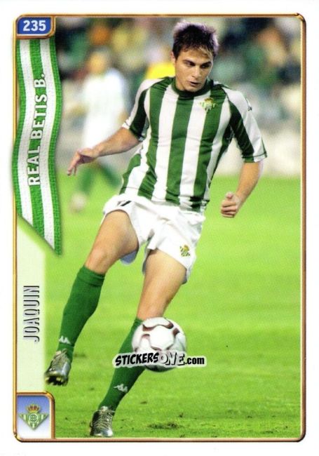 Figurina Joaquin - Las Fichas De La Liga 2004-2005 n. 235 - Mundicromo
