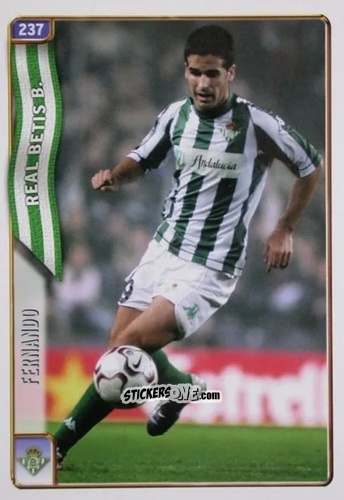 Figurina Fernando - Las Fichas De La Liga 2004-2005 n. 237 - Mundicromo