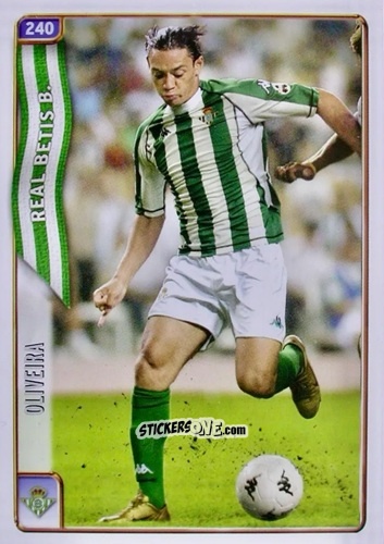 Cromo Olivera - Las Fichas De La Liga 2004-2005 n. 240 - Mundicromo
