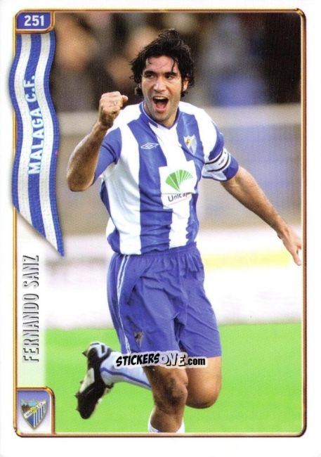 Sticker Fdo. Sanz - Las Fichas De La Liga 2004-2005 n. 251 - Mundicromo