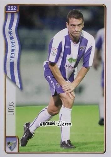Sticker Litos - Las Fichas De La Liga 2004-2005 n. 252 - Mundicromo