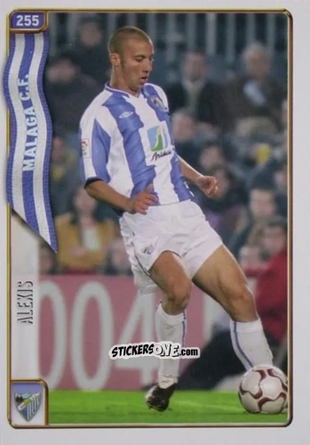 Figurina Alexis - Las Fichas De La Liga 2004-2005 n. 255 - Mundicromo