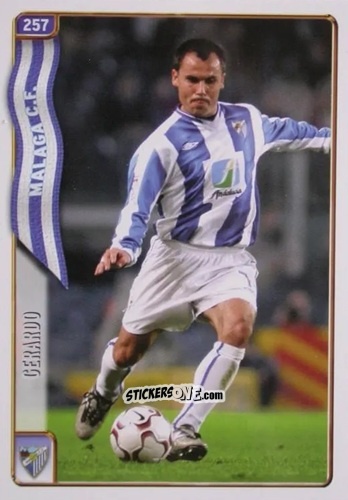 Figurina Gerardo - Las Fichas De La Liga 2004-2005 n. 257 - Mundicromo