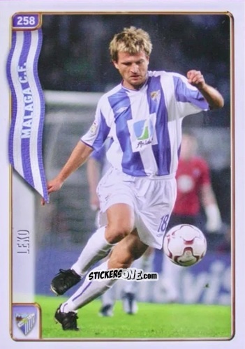 Cromo Leko - Las Fichas De La Liga 2004-2005 n. 258 - Mundicromo