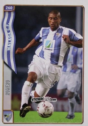 Cromo Romero - Las Fichas De La Liga 2004-2005 n. 260 - Mundicromo