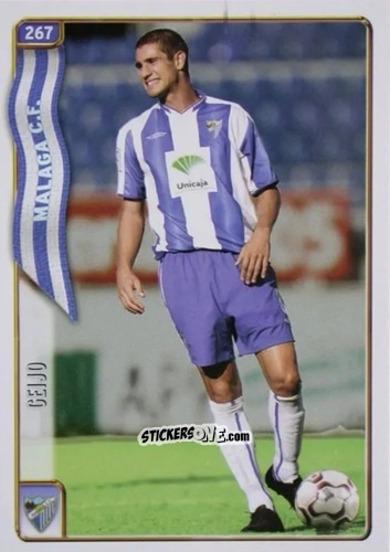 Cromo Geijó - Las Fichas De La Liga 2004-2005 n. 267 - Mundicromo