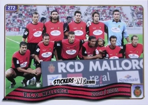 Cromo Plantilla - Las Fichas De La Liga 2004-2005 n. 272 - Mundicromo