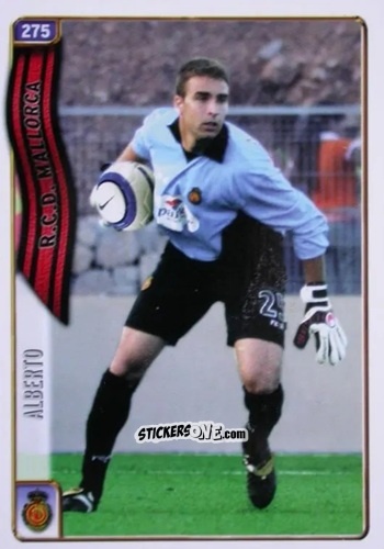 Cromo Alberto - Las Fichas De La Liga 2004-2005 n. 275 - Mundicromo