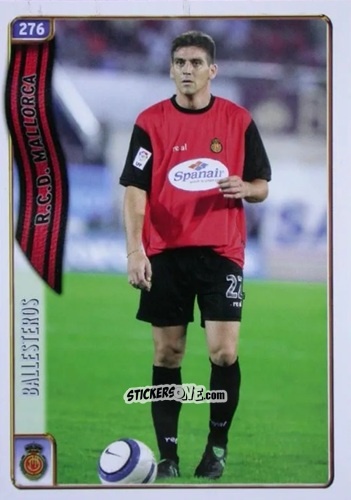 Cromo Ballesteros - Las Fichas De La Liga 2004-2005 n. 276 - Mundicromo