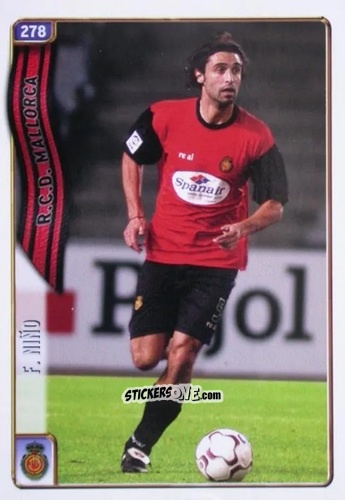 Sticker F. Niño - Las Fichas De La Liga 2004-2005 n. 278 - Mundicromo