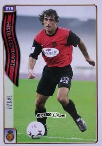 Cromo Nadal - Las Fichas De La Liga 2004-2005 n. 279 - Mundicromo