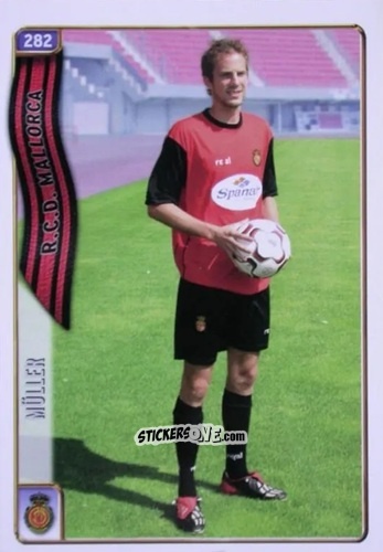 Cromo Müller - Las Fichas De La Liga 2004-2005 n. 282 - Mundicromo