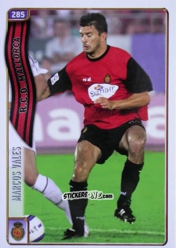 Figurina M. Váles - Las Fichas De La Liga 2004-2005 n. 285 - Mundicromo