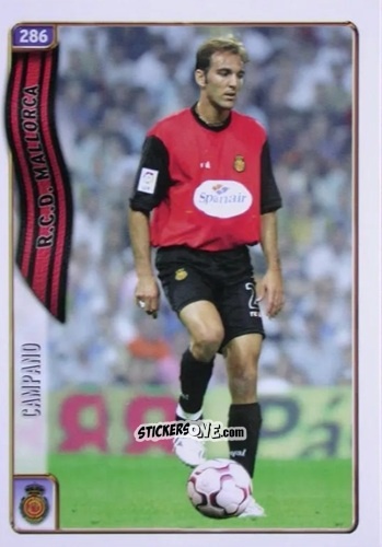 Figurina Campano - Las Fichas De La Liga 2004-2005 n. 286 - Mundicromo