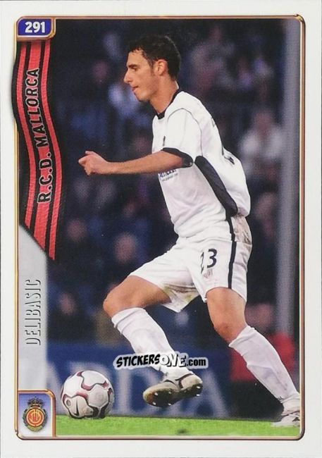 Sticker Delibasic - Las Fichas De La Liga 2004-2005 n. 291 - Mundicromo