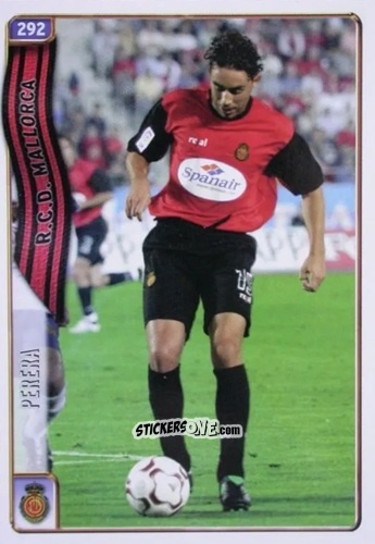Cromo Perera - Las Fichas De La Liga 2004-2005 n. 292 - Mundicromo