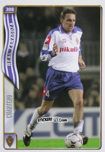 Cromo Cuartero - Las Fichas De La Liga 2004-2005 n. 308 - Mundicromo