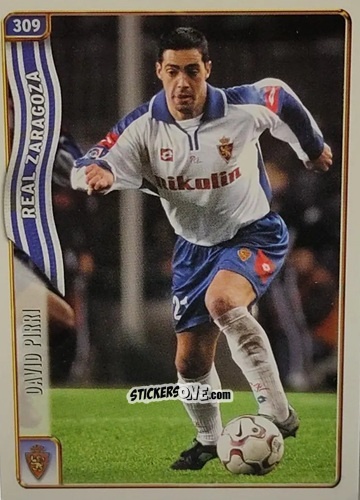 Sticker D. Pirri - Las Fichas De La Liga 2004-2005 n. 309 - Mundicromo