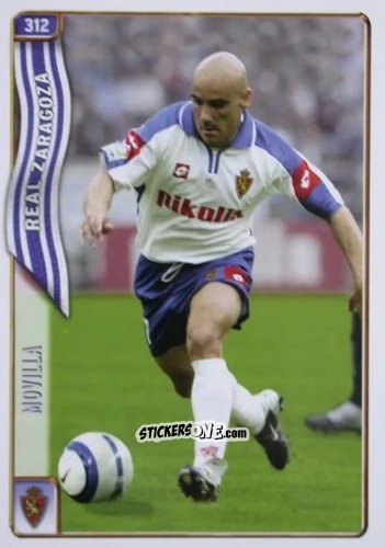 Sticker Movilla - Las Fichas De La Liga 2004-2005 n. 312 - Mundicromo