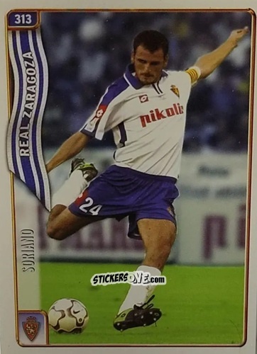 Sticker Soriano - Las Fichas De La Liga 2004-2005 n. 313 - Mundicromo