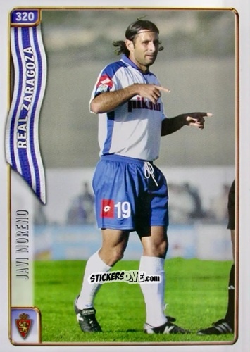 Figurina J. Moreno - Las Fichas De La Liga 2004-2005 n. 320 - Mundicromo
