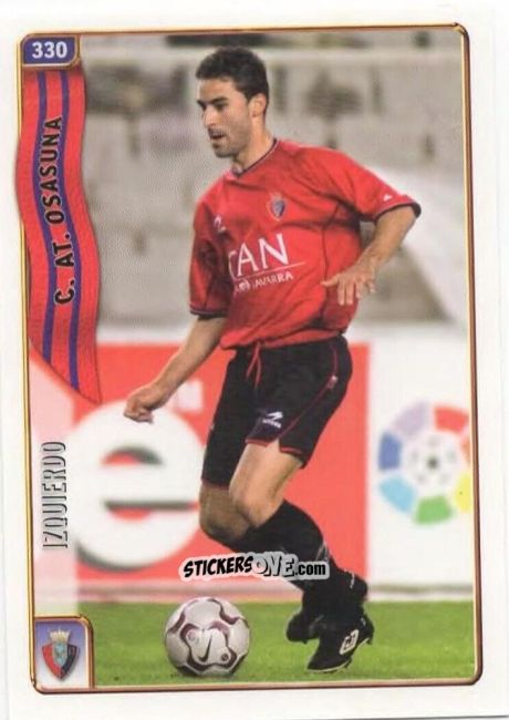 Sticker Izquierdo - Las Fichas De La Liga 2004-2005 n. 330 - Mundicromo
