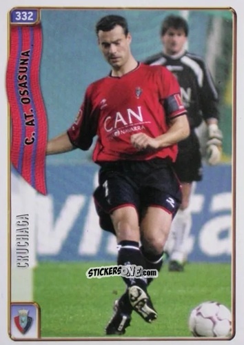 Cromo Cruchaga - Las Fichas De La Liga 2004-2005 n. 332 - Mundicromo