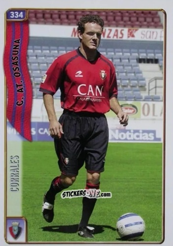 Cromo Corrales - Las Fichas De La Liga 2004-2005 n. 334 - Mundicromo