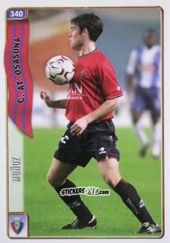 Figurina Muñoz - Las Fichas De La Liga 2004-2005 n. 340 - Mundicromo