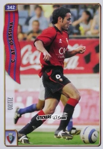 Figurina Ortiz - Las Fichas De La Liga 2004-2005 n. 342 - Mundicromo