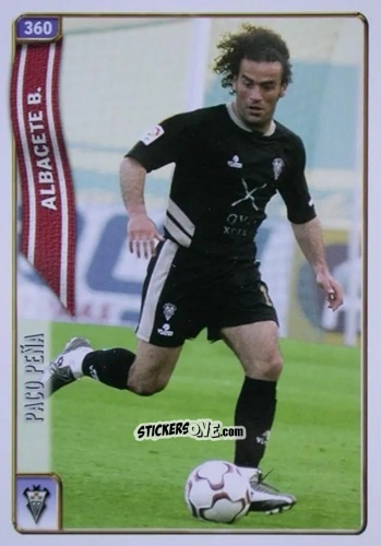 Sticker P. Peña - Las Fichas De La Liga 2004-2005 n. 360 - Mundicromo