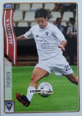 Sticker Pacheco - Las Fichas De La Liga 2004-2005 n. 371 - Mundicromo