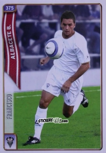 Sticker Francisco - Las Fichas De La Liga 2004-2005 n. 375 - Mundicromo